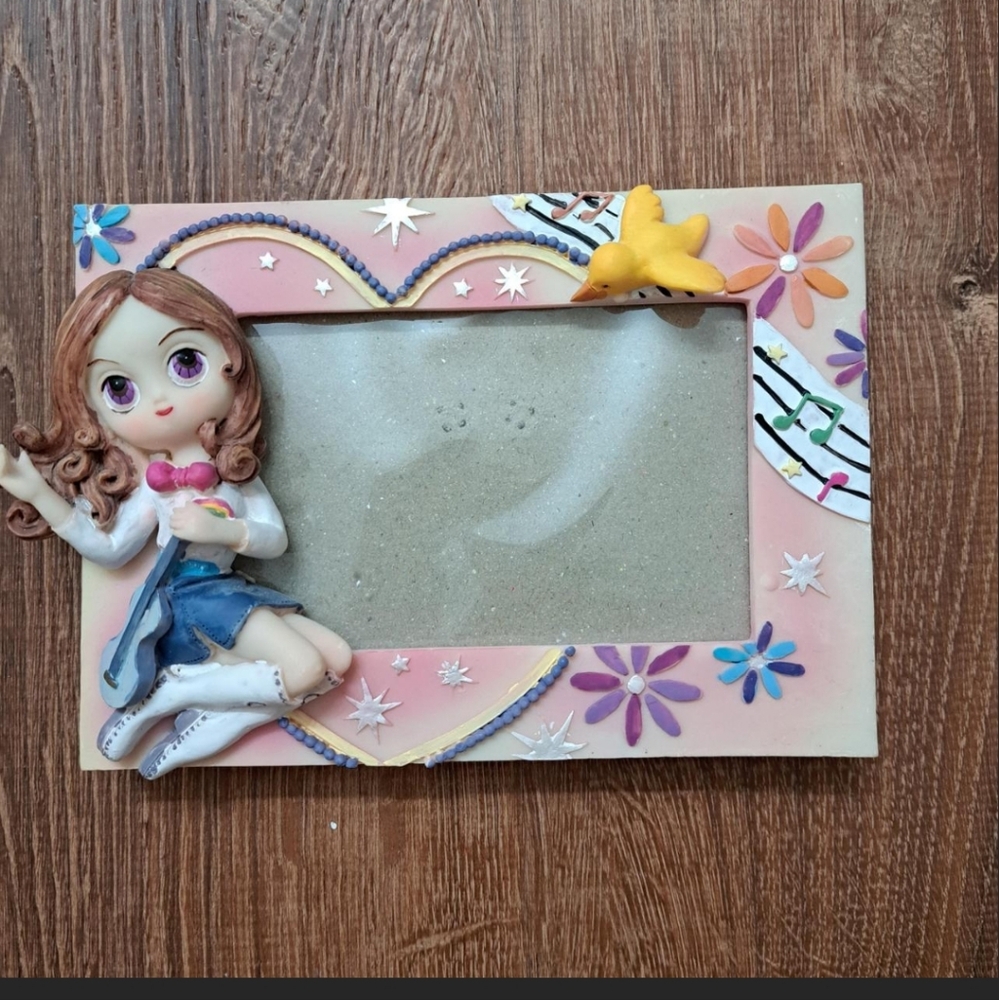 Y2k Anime Girl Photo Frame